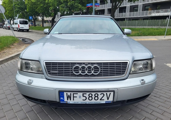 Audi A8 cena 17500 przebieg: 183994, rok produkcji 1995 z Warszawa małe 352